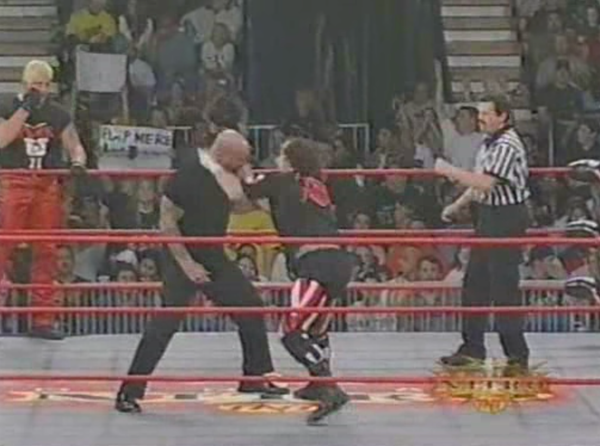Terry Funk Punches Nazis | WCW Monday Nitro 2/21/00